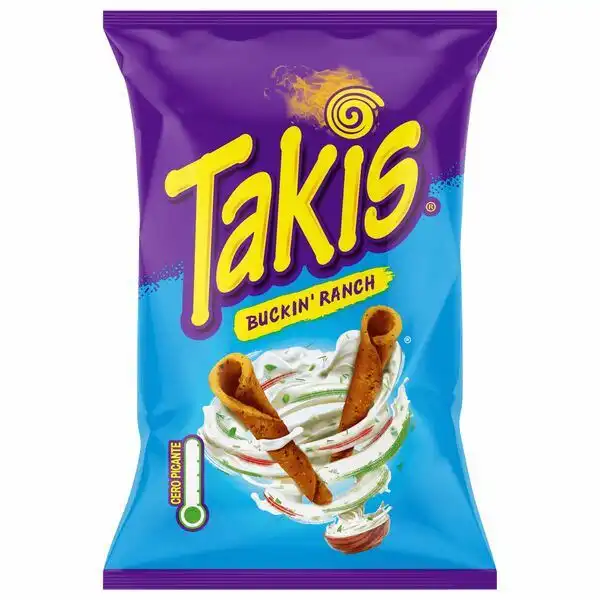 TAKIS Corn Snack Buckin Ranch 100 gm
