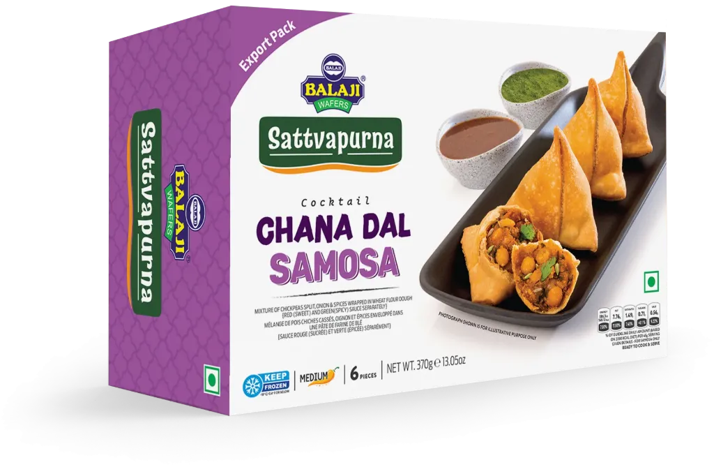 BALAJI Cocktail Chana Dal Samosa 370 gm