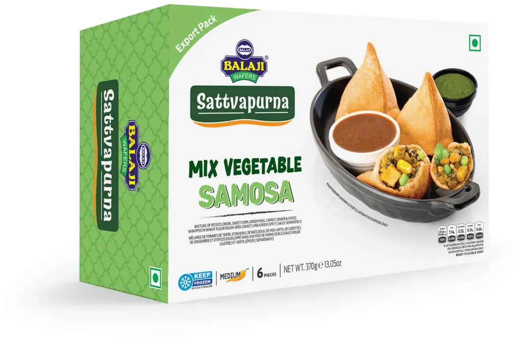 BALAJI Mix Vegetable Samosa 370 gm