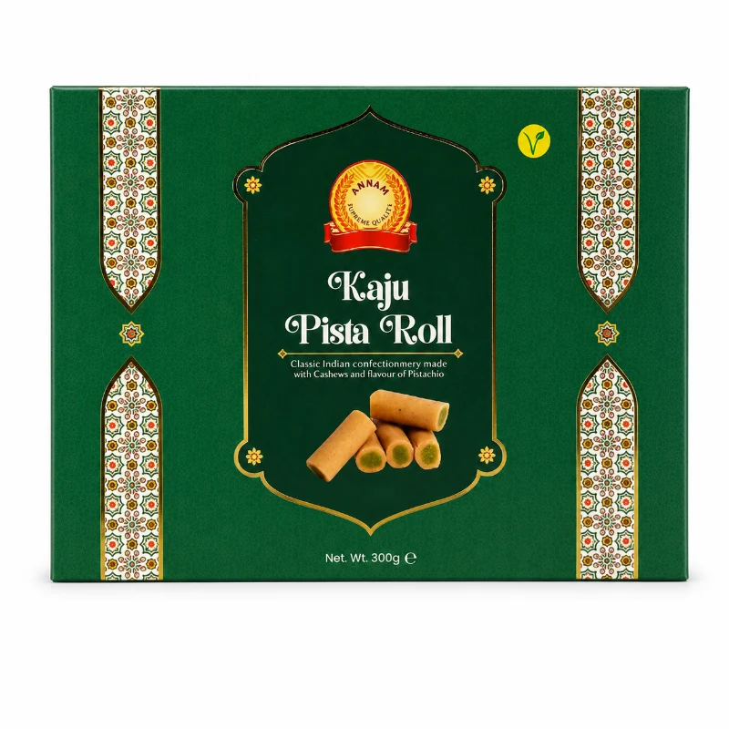 ANNAM Kaju Pista Roll 300 gm