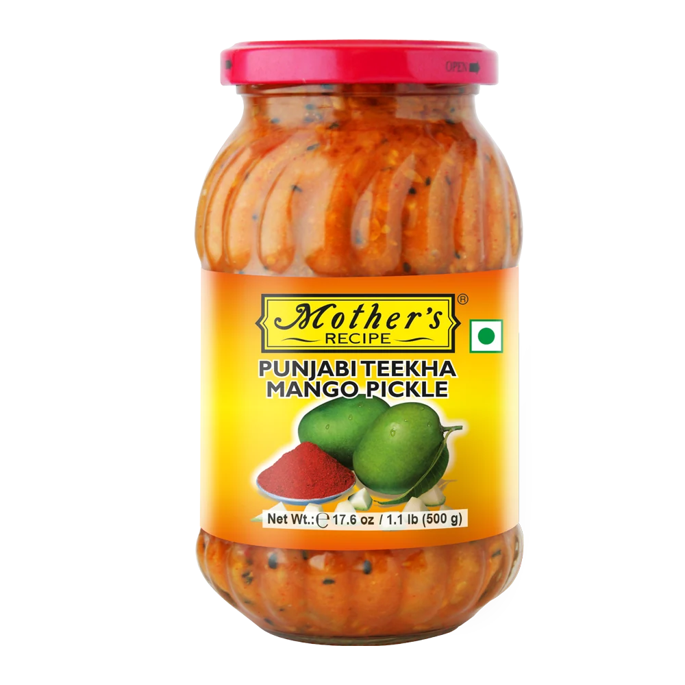 MOTHER'S RECIPE Punjabi Teekha Mango Pickle 500 gm