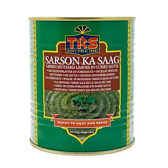 TRS Sarson Ka Saag (Canned) 850 gm