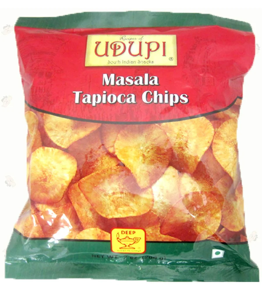 DEEP Round Tapioca Masala Chips 200 gm