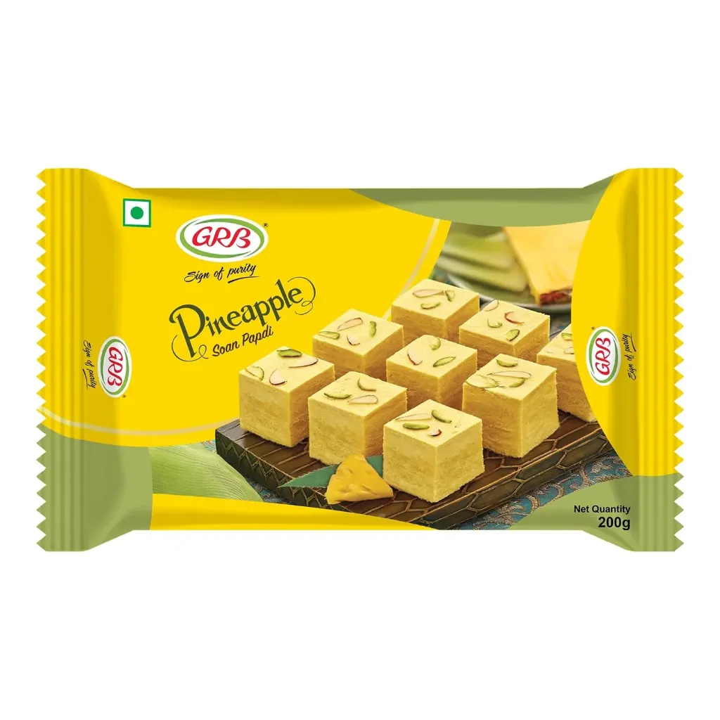 GRB Pineapple Soan Papdi 200 gm