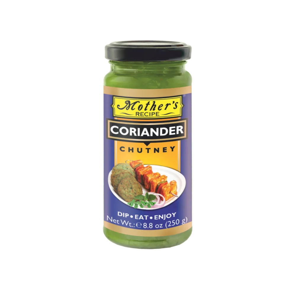 MOTHER'S RECIPE Coriander Chutney 250 gm