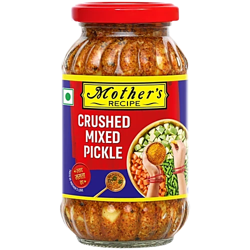 MOTHER'S RECIPE Crushed Mixed Pickle 500 gm