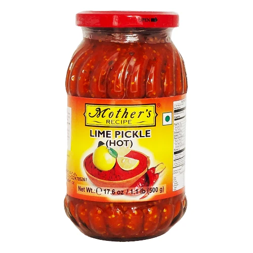 MOTHER'S RECIPE Lime Pickle Hot 500 gm