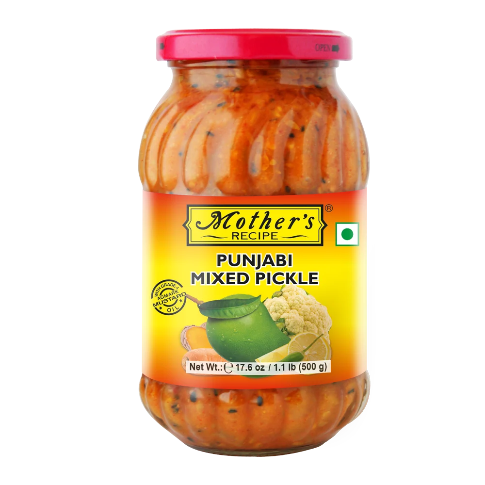 MOTHER'S RECIPE Punjabi Mixed Pickle 500 gm