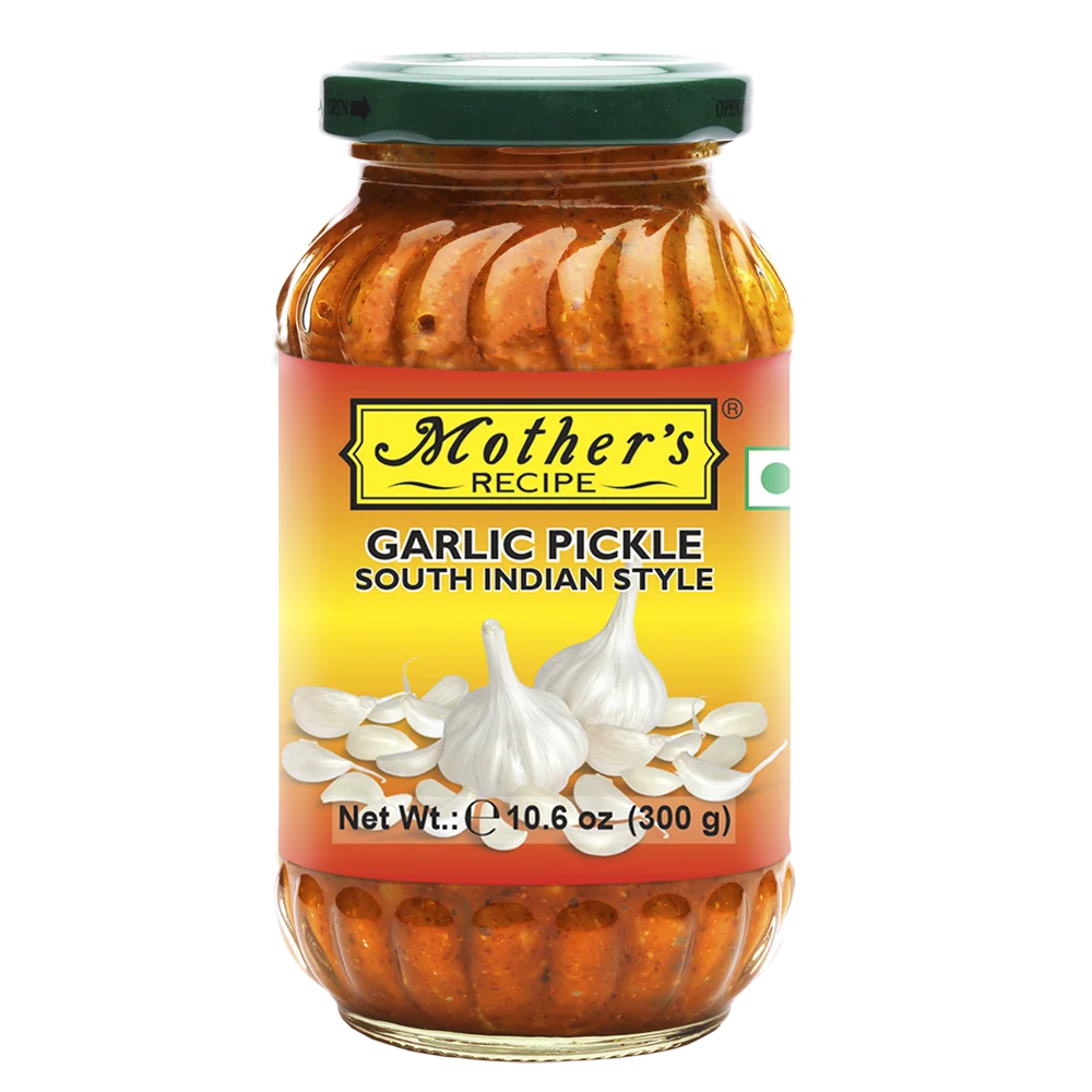 MOTHER'S RECIPE Garlic Pickle (South Indian Style) 300 gm