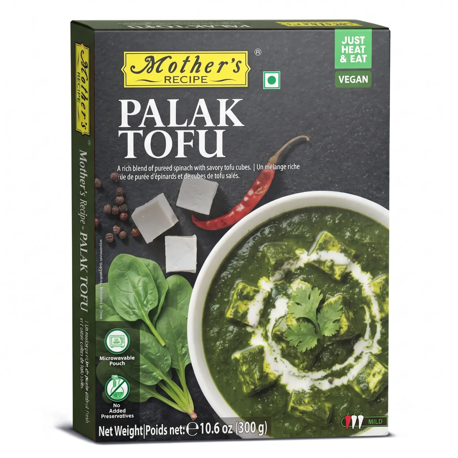 MOTHER'S RECIPE RTE Palak Tofu 300 gm