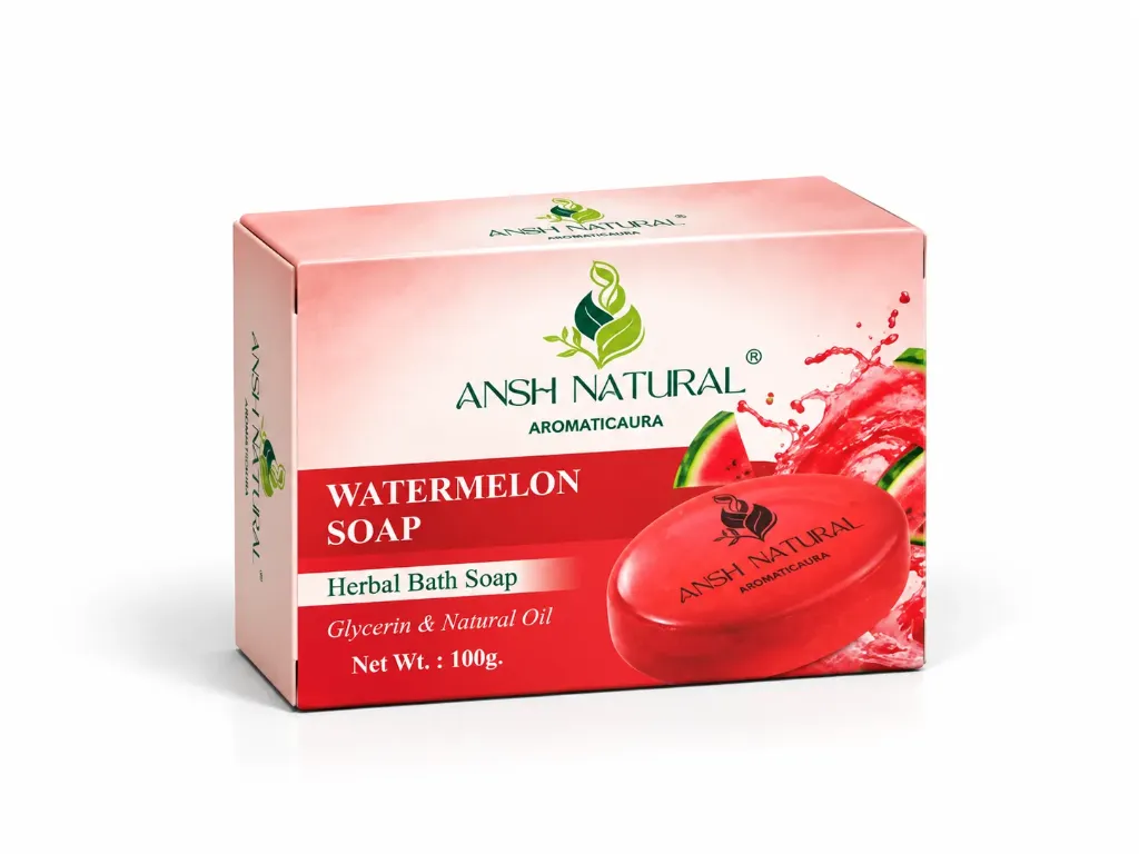 ANSH NATURAL Watermelon Soap 100 gm