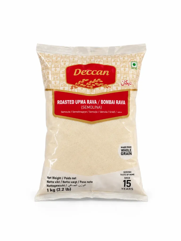 DECCAN Roasted Upma Rava (Semolina)  1 KG