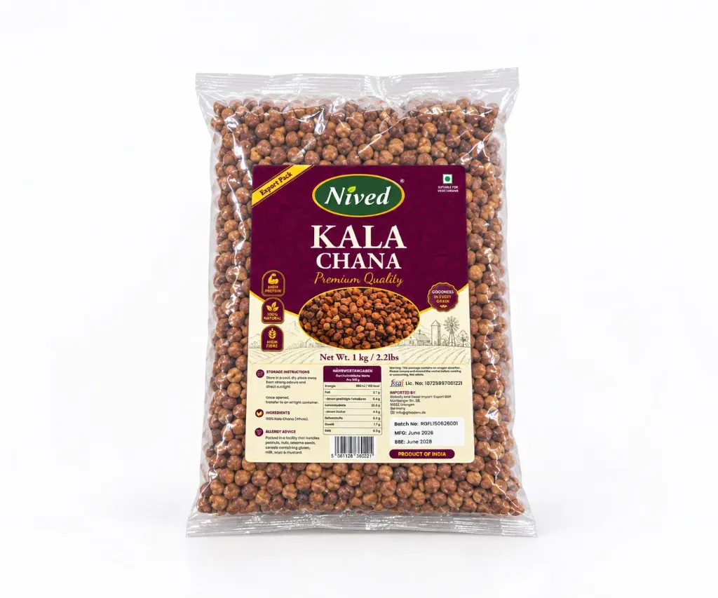 NIVED Kala Chana 1 KG
