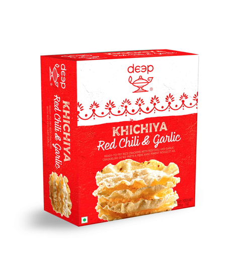 Deep Red Chili Garlic Khichiya 200 gm