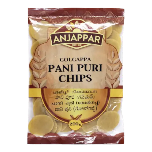 ANJAPPAR Pani Puri Chips (Gol Gappa) 200 gm