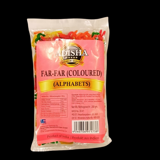 Adisha Far Far Alphabets 200 gm