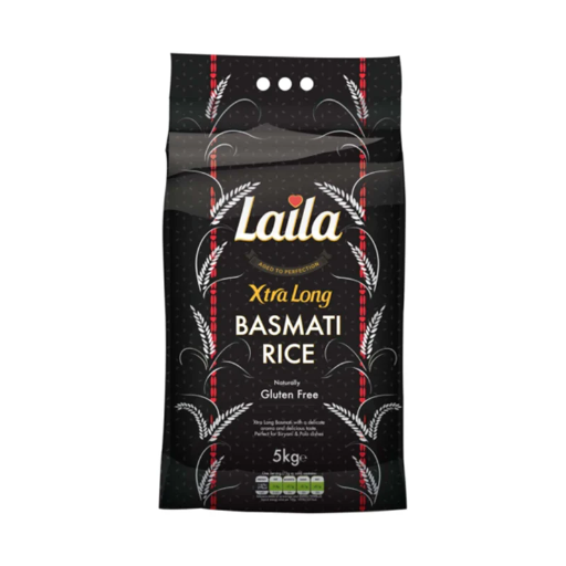 Laila Xtra Long Grain Rice  5 kg