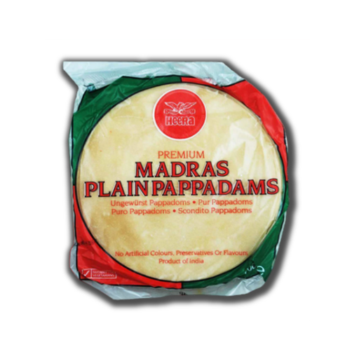 Heera Mini Madras Papadum 100 gm