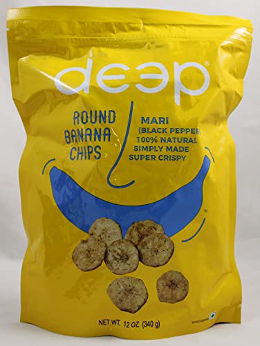 Deep Round Banana Chips Mari 340 gm