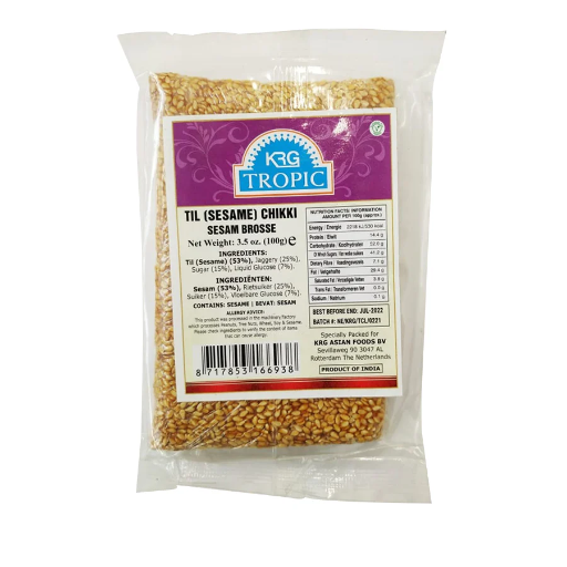 KRG Gajak Sesame Chikki 100 gm