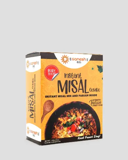 Ganesh Bhel Misal Family Pack (Heat & Eat) 350 gm