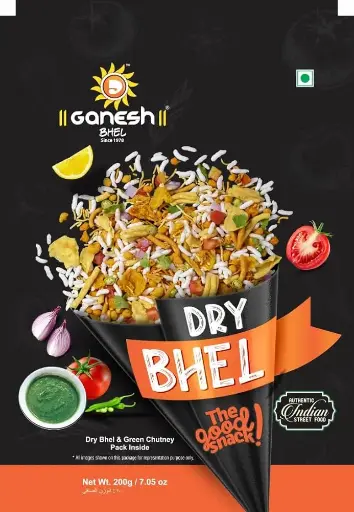 GANESH BHEL Dry Bhel With Chutney 200 gm