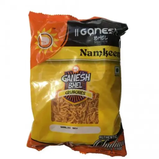 Ganesh Bhel Garlic Sev 180 gm