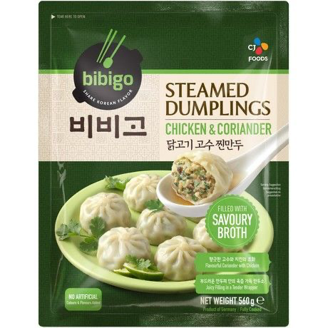 Bibigo Dumpling Chicken & Coriander 560 gm