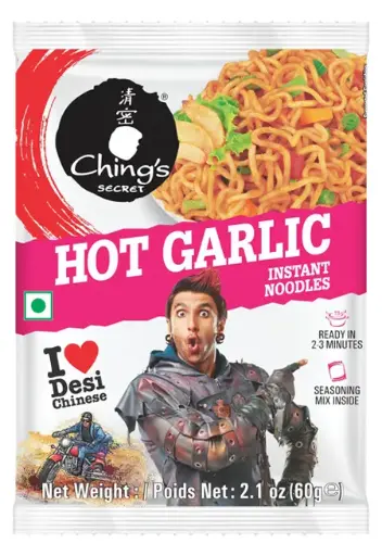 Ching´s Garlic Hot Noodles 60 gm