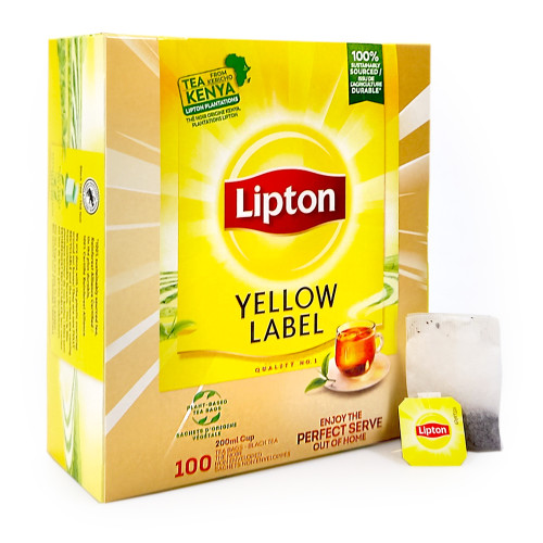 LIPTON Yellow Label Tea Bags 100 st