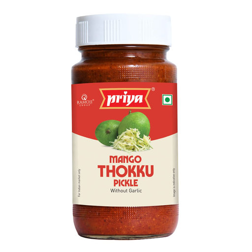 Priya Thokku Mango Pickle w/o Garlic 300 gm