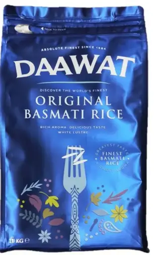 DAAWAT Original Basmati Rice (Blue Bag) 10 kg