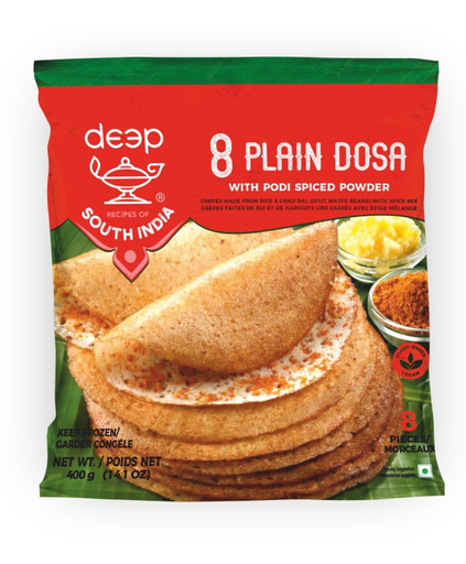 DEEP Frozen Plain Dosa 400 gm