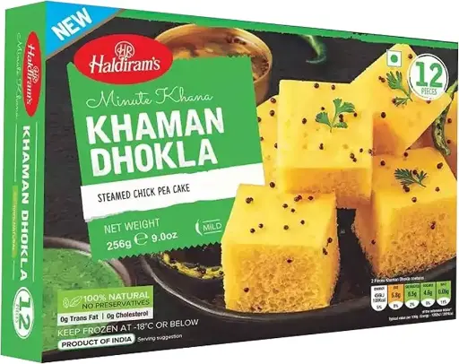 Haldiram Frozen Khaman Dhokla 256 gm