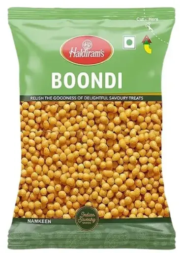 Haldiram Boondi Plain/Salted 350 gm