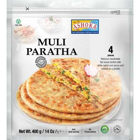 Ashoka Frozen Muli Paratha 400gm