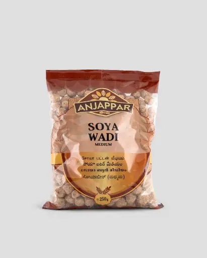 Anjappar Soya Chunks Medium 250 gm