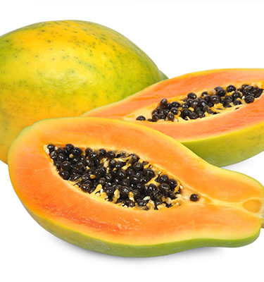 Frische Reip Papaya 1 kg (aus Indien)