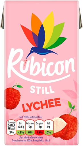 RUBICON Lychee Juice Drink 288 ml