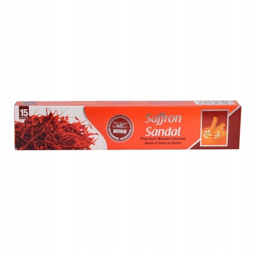 HEERA Rose Saffron Sandel Agarbatti (Incense) 15 gm