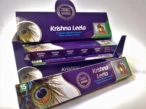 Heera Krishna Leela Agarbatti (Incense) 15 gm
