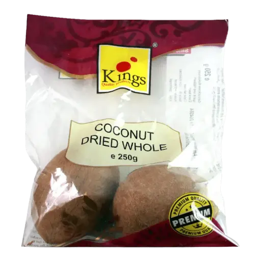 KINGS Dried Coconut Whole 250 gm 