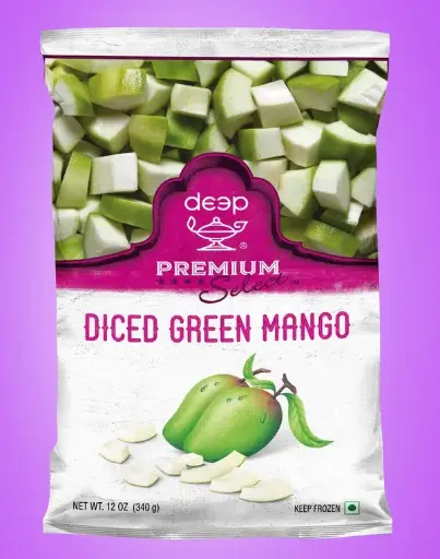 Deep Green Mango Dice 340 gm