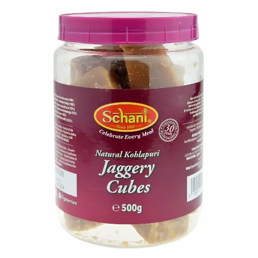 SCHANI Jaggery Cubes Natural Kolhapuri 500 gm 