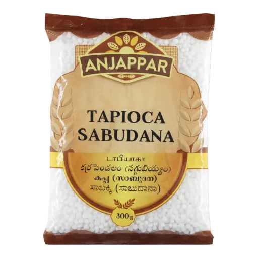 Anjappar Sago (Tapioca Small) 300 gm 