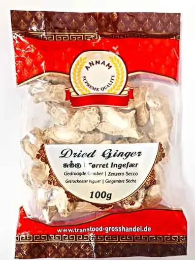 Annam Dried Ginger Pealed 100 gm 