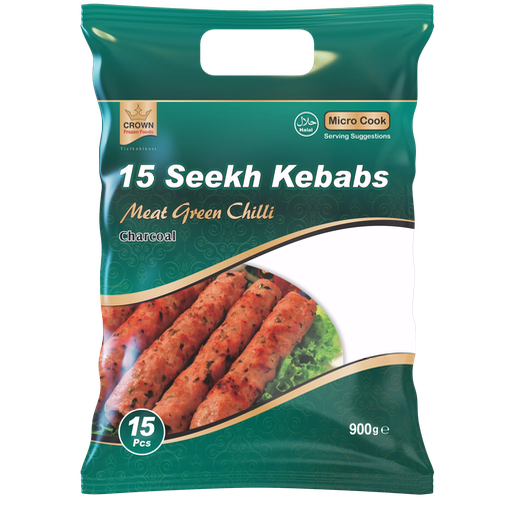 CROWN Lamb Seekh Kebab 900 gm