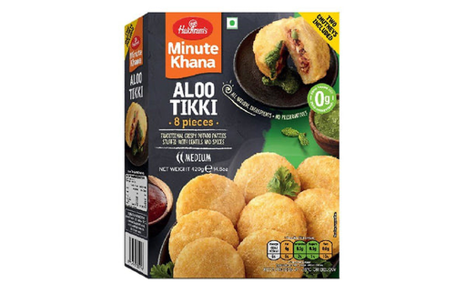 HALDIRAM Frozen Aloo Tikki 420 gm