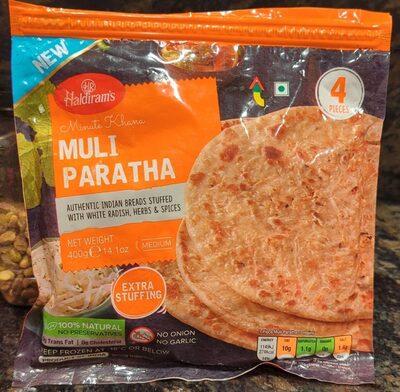 Haldiram Frozen Muli Paratha 400gm