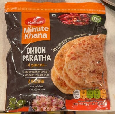 Haldiram Frozen Onion Paratha 400gm